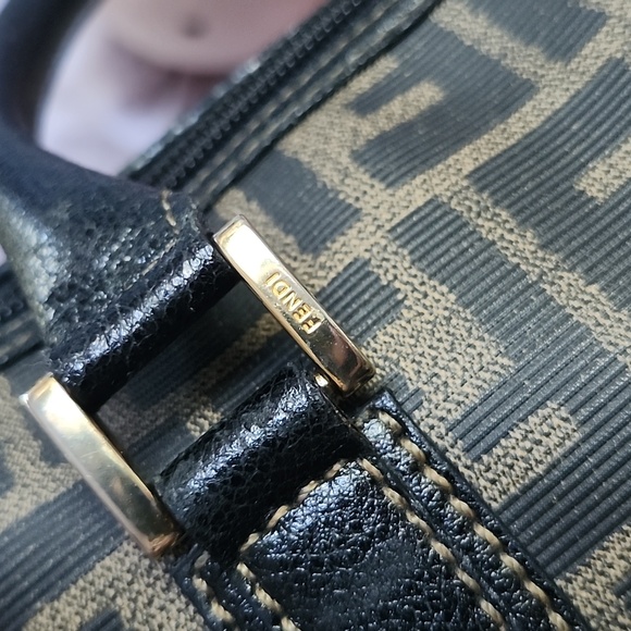 Fendi Vintage Zucca Boston Bag my lowest price - Picture 12 of 17